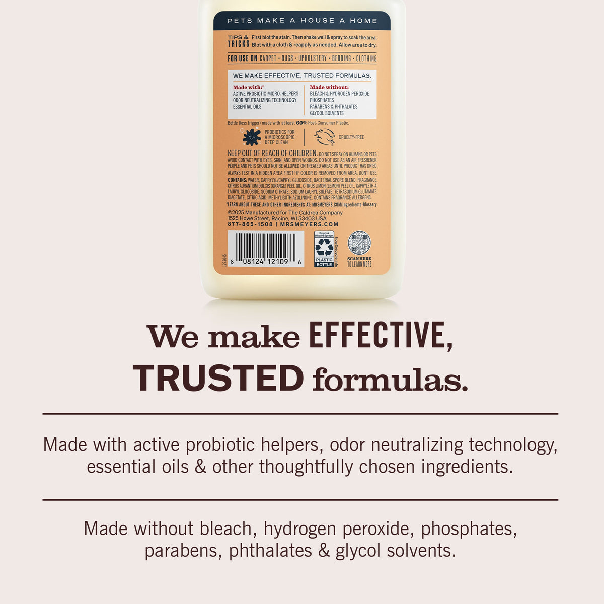 Versatile Orange Blossom Pet Multi-Surface Cleaner