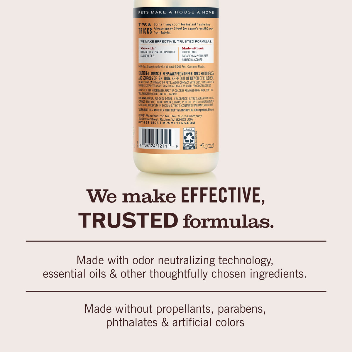 Effective Orange Blossom Pet Odor Neutralizer