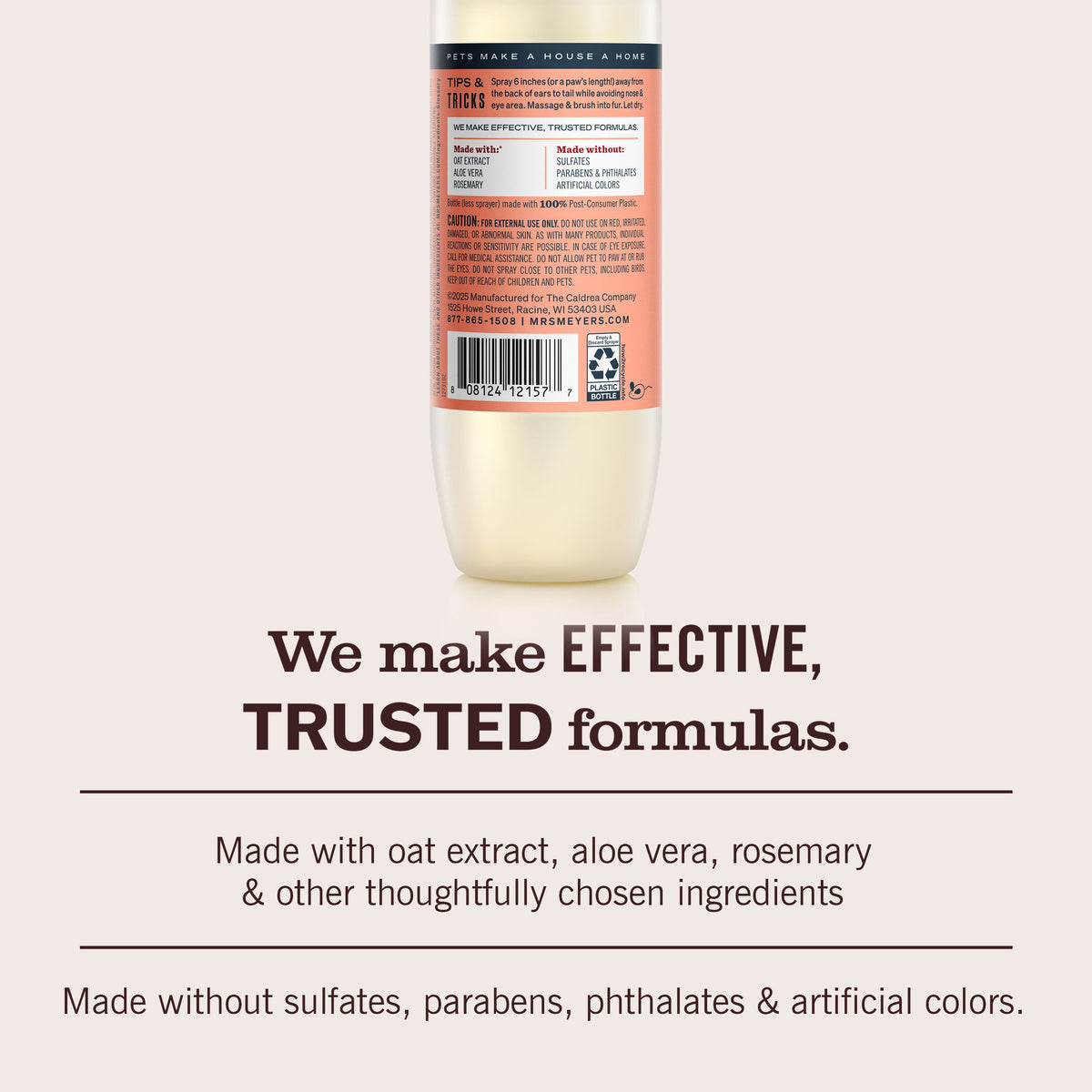Refreshing White Peach Cat Deodorizing Spritz