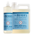 Effective Rain Water Dish Soap & Refill Set