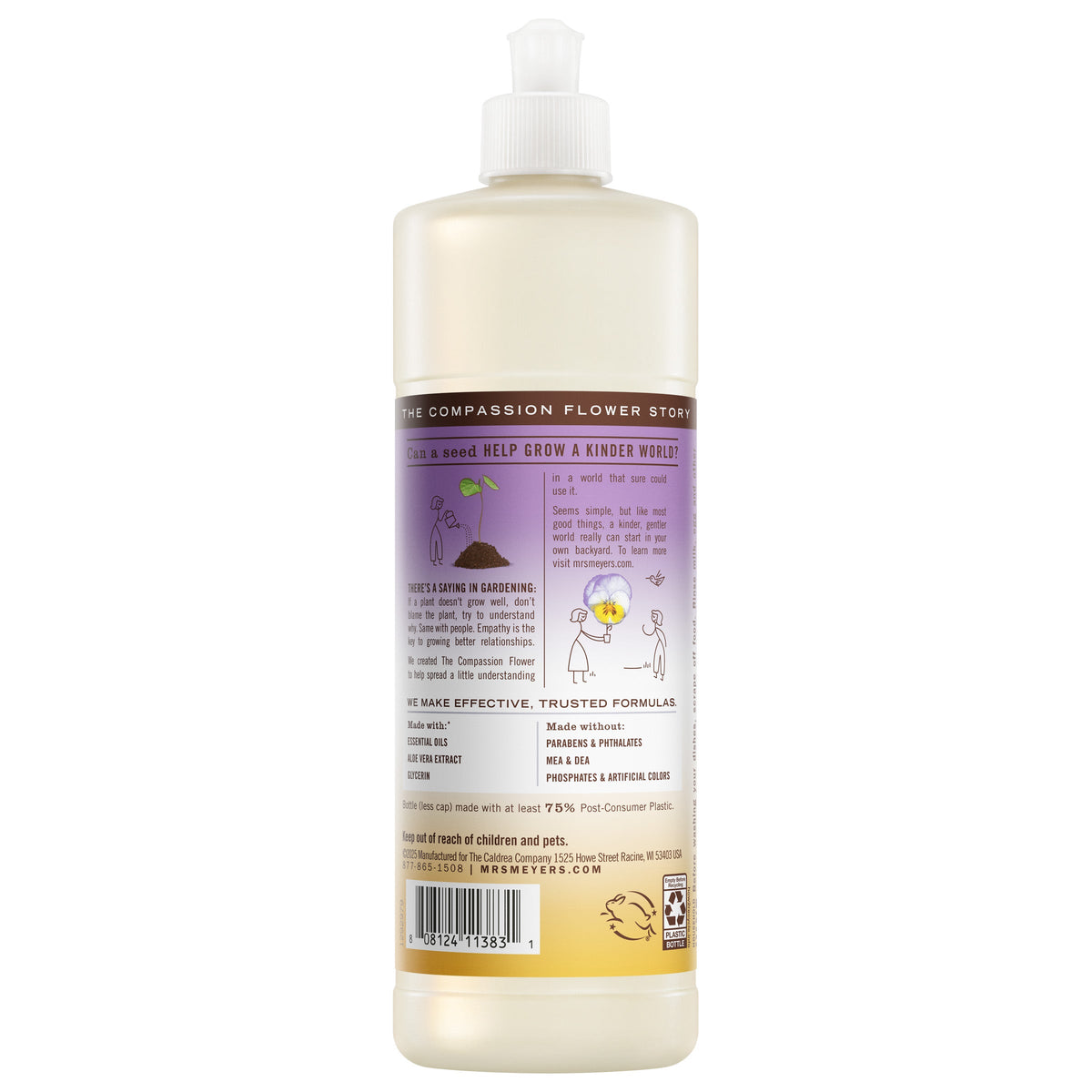 Effective Compassion Flower Dish Soap