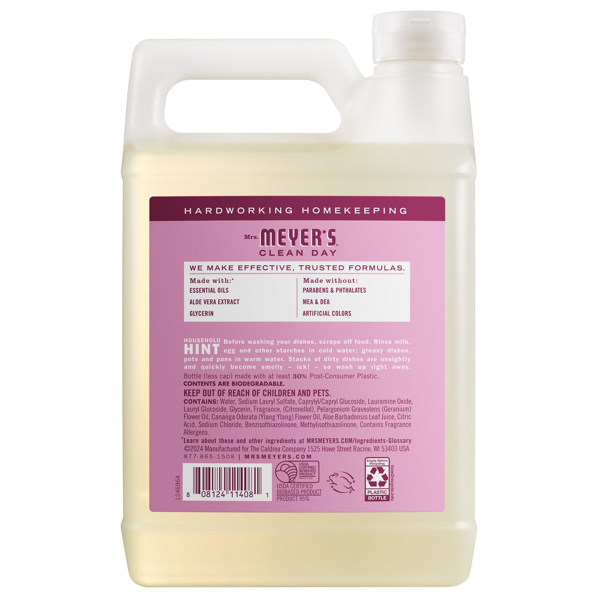 Effective Peony Dish Soap Refill