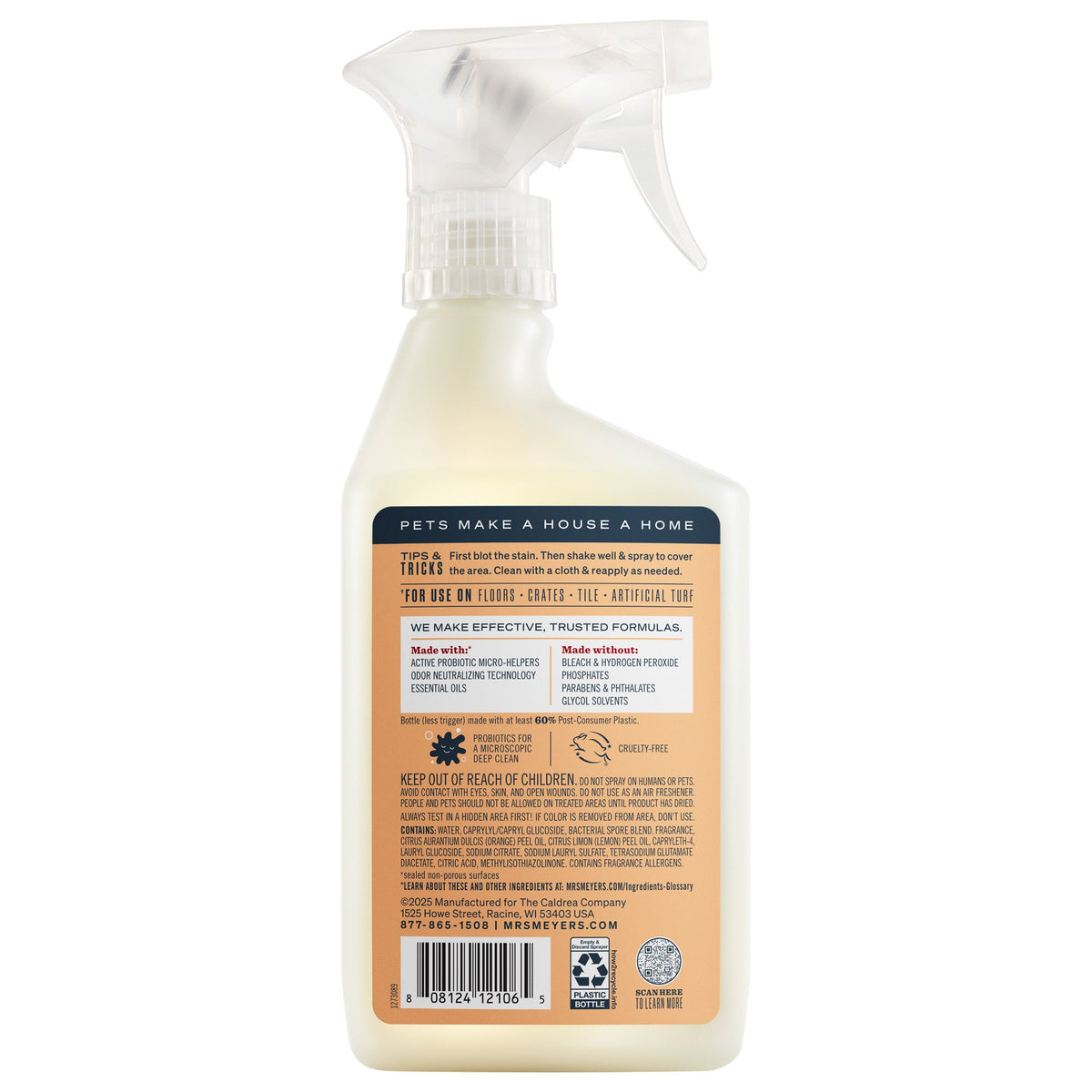 Versatile Orange Blossom Pet Multi-Surface Cleaner