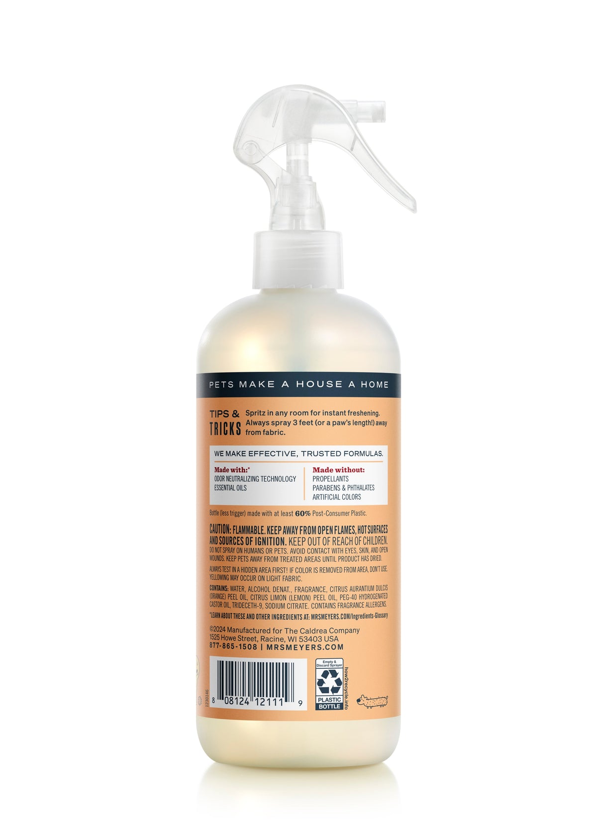 Effective Orange Blossom Pet Odor Neutralizer