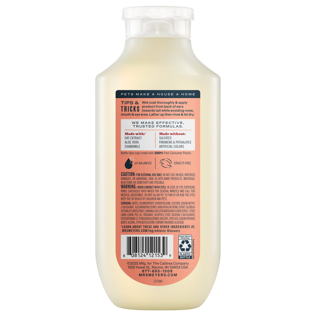Gentle White Peach 3-in-1 Dog Shampoo