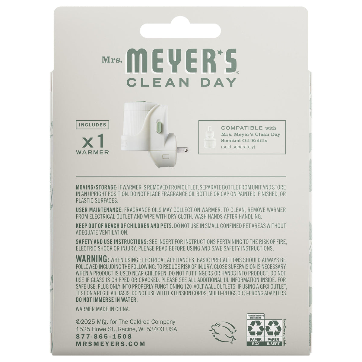 Scented Plug In Oil Warmer