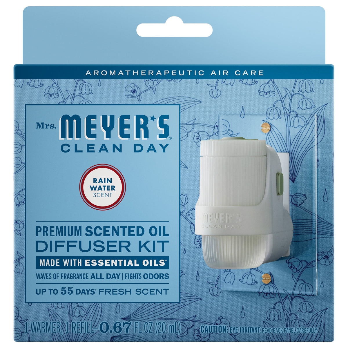 Scented Rain Water Plug In Scented Oil Warmer With Refill