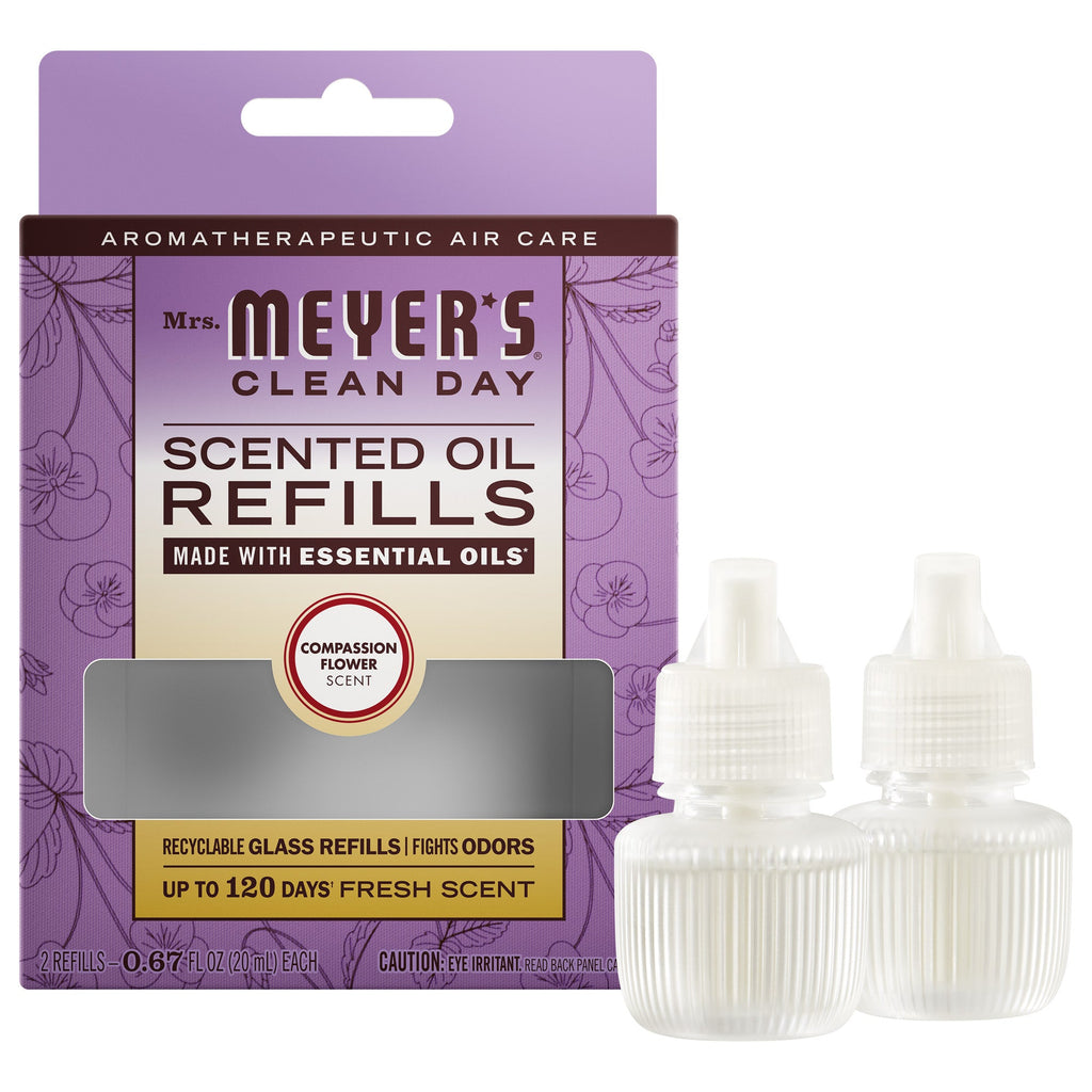 Convenient Compassion Flower Plug In Scented Oil Refill, 2-Pack