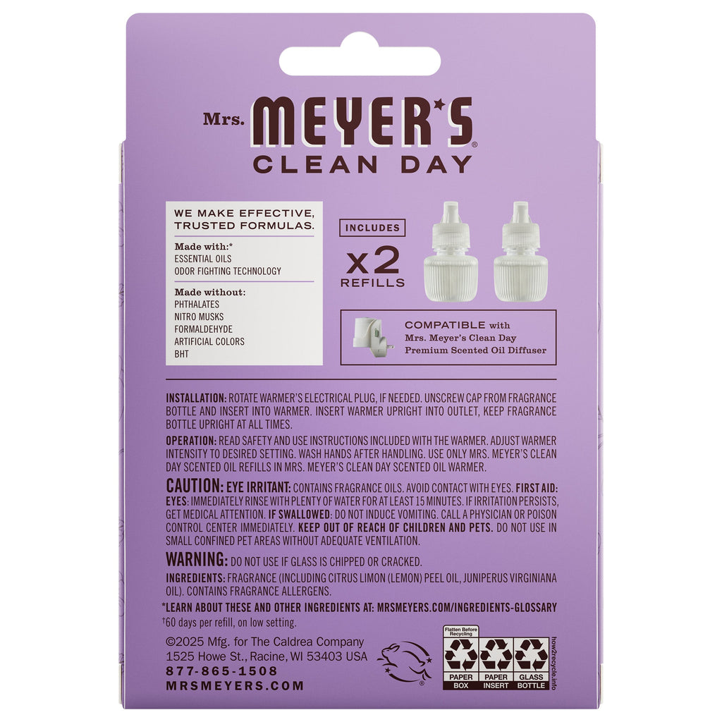 Convenient Compassion Flower Plug In Scented Oil Refill, 2-Pack