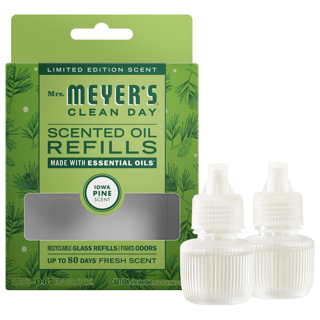 Convenient Iowa Pine Plug In Scented Oil Refill, 2-Pack