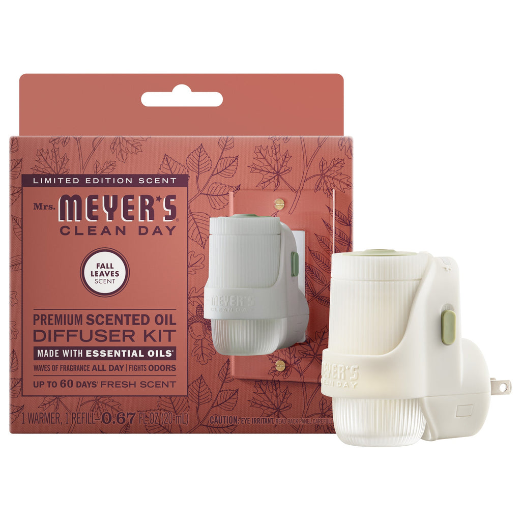 Scented Fall Leaves Plug In Scented Oil Warmer With Refill