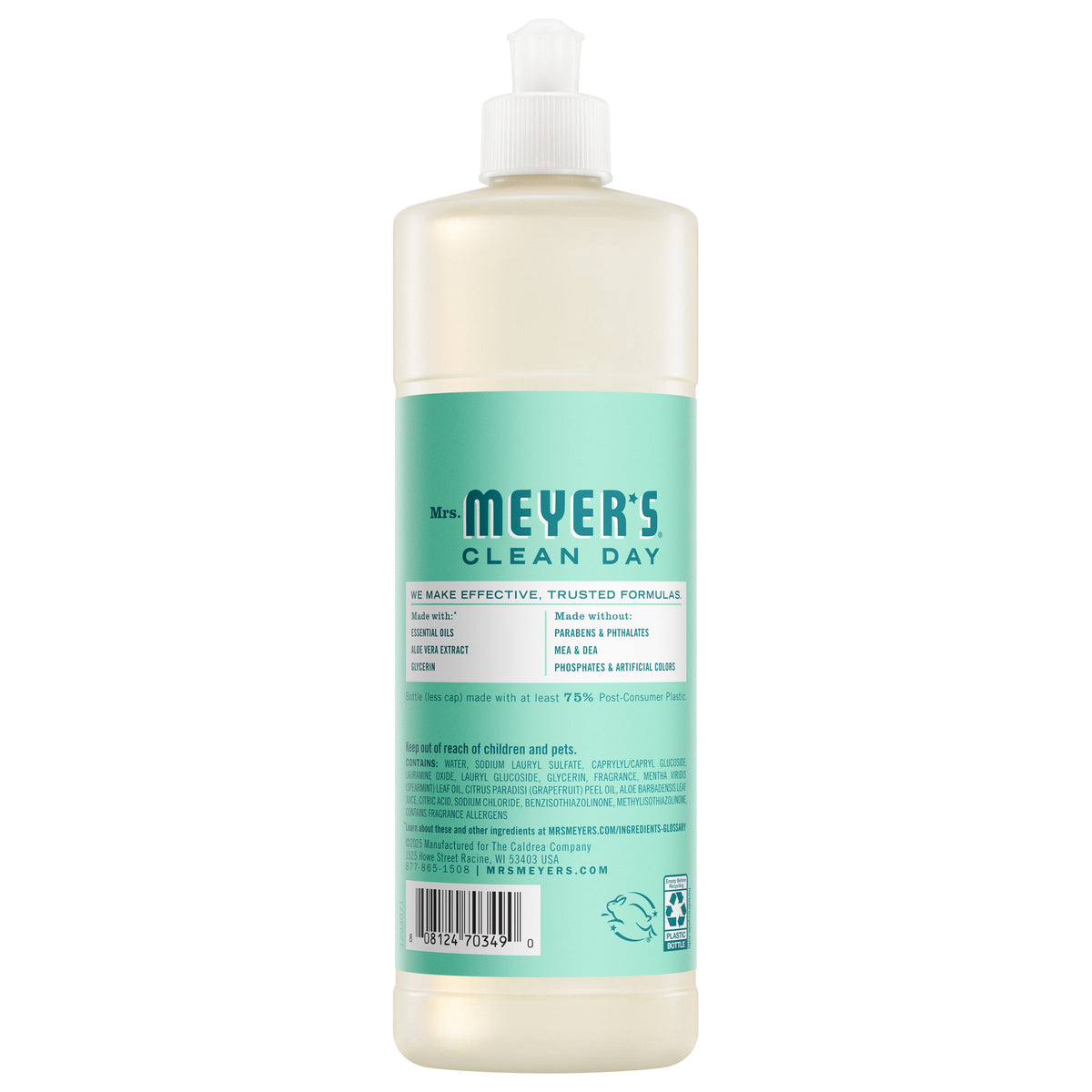 Effective Mint Dish Soap