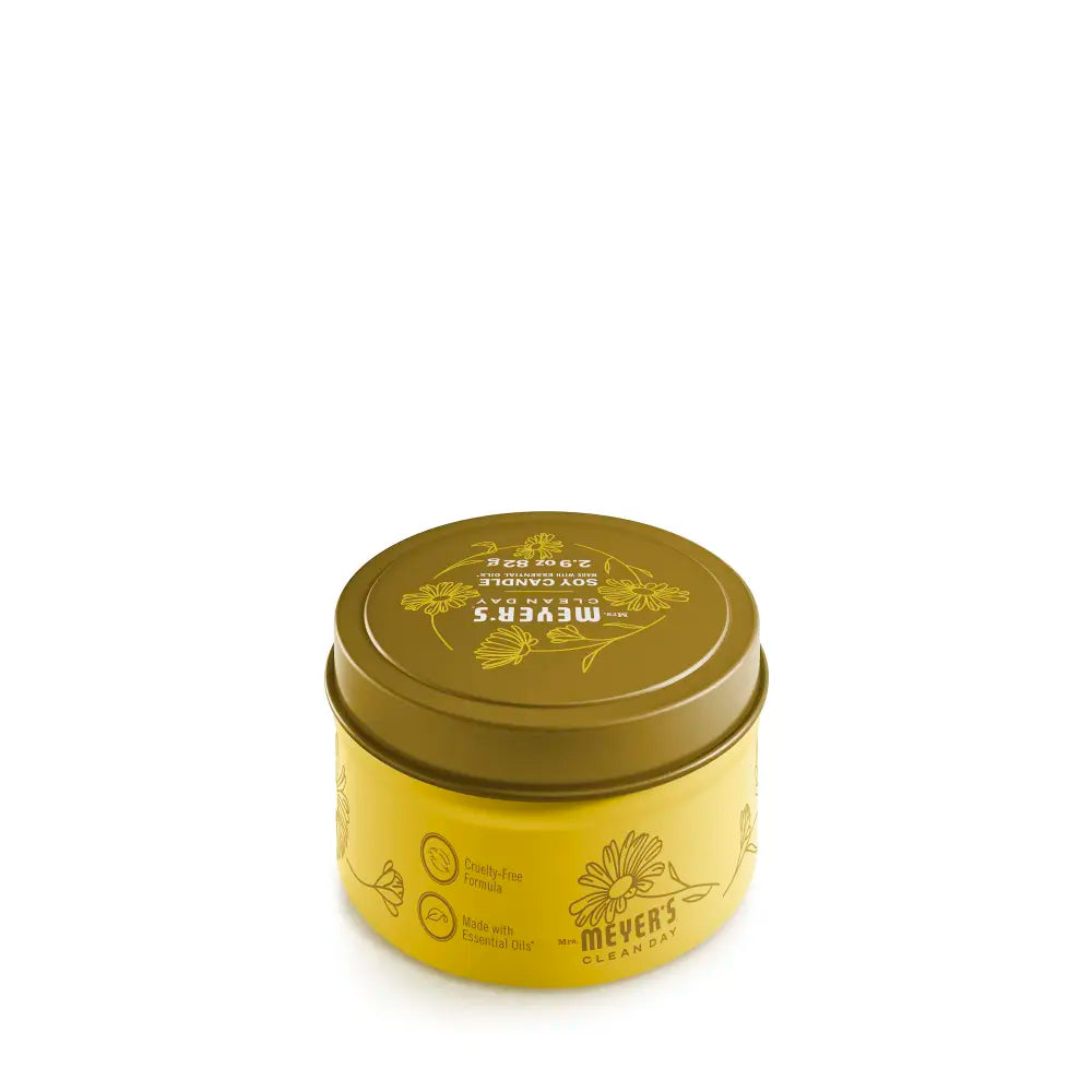 Inviting Daisy Tin Candle