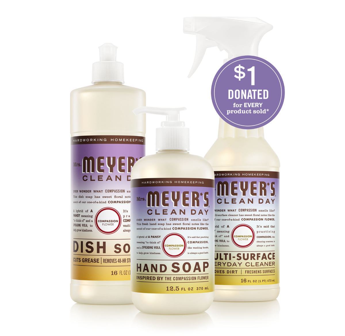 Essential Compassion Flower Kitchen Basics Set