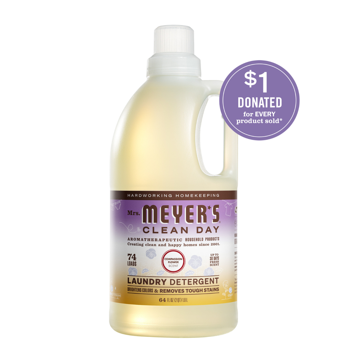 Effective Compassion Flower Laundry Detergent