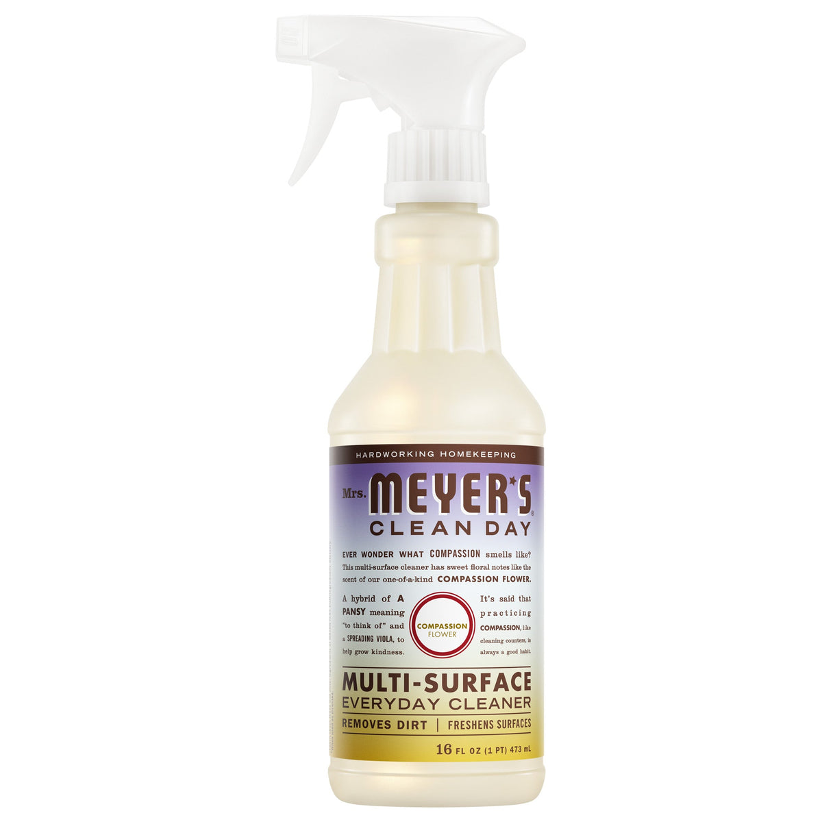Versatile Compassion Flower Multi-Surface Everyday Cleaner