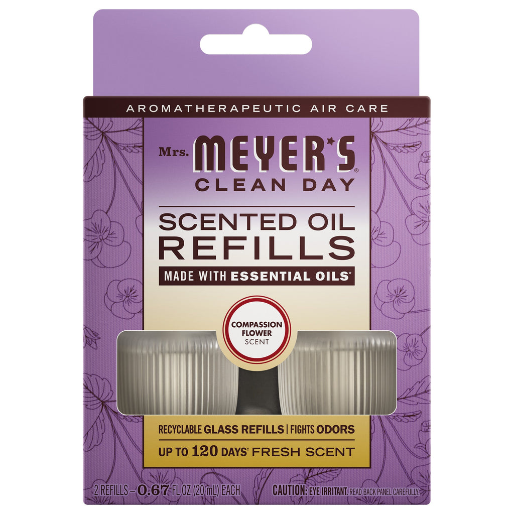 Convenient Compassion Flower Plug In Scented Oil Refill, 2-Pack
