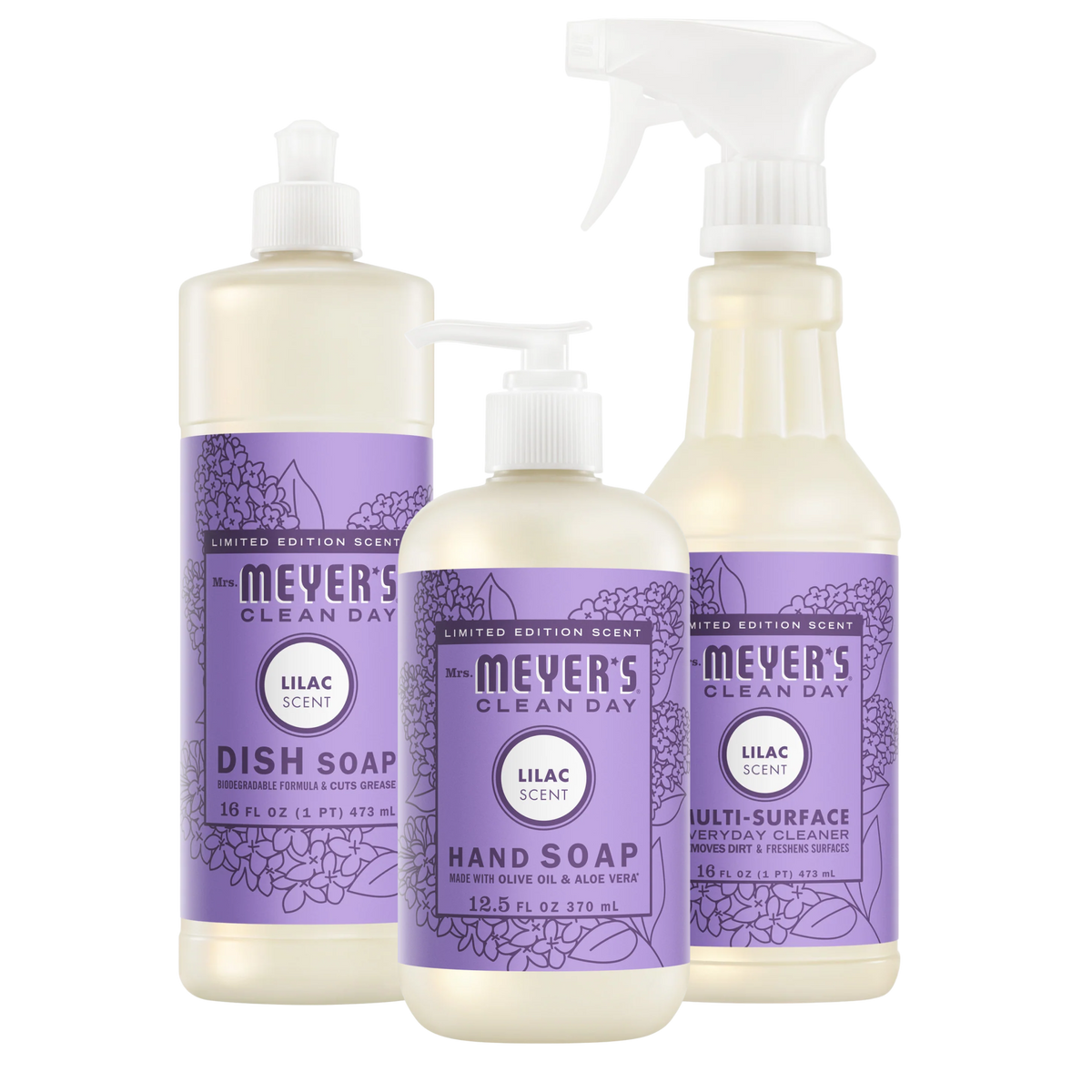 Essential Lilac Kitchen Basics Set