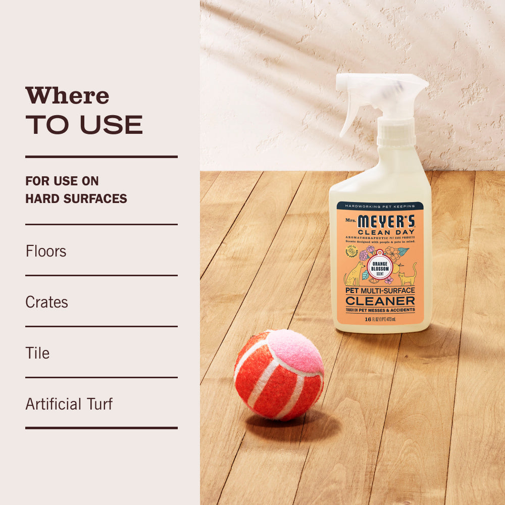 Versatile Orange Blossom Pet Multi-Surface Cleaner