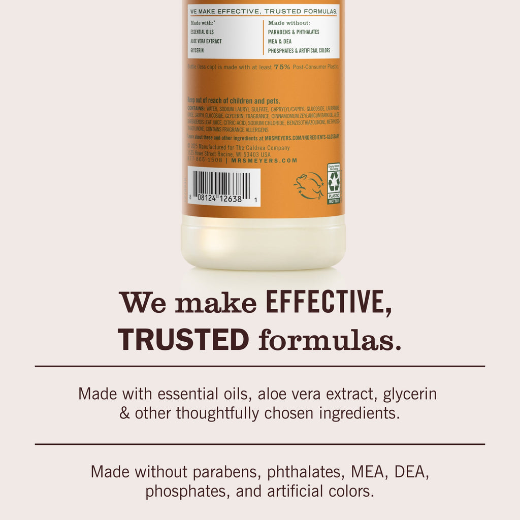 Effective Sugar Pumpkin Dish Soap 3-count Bundle