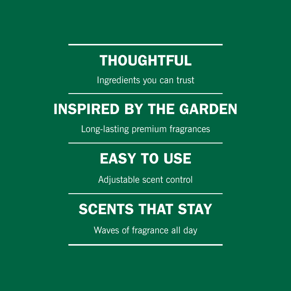 Convenient Compassion Flower Plug In Scented Oil Refill, 2-Pack