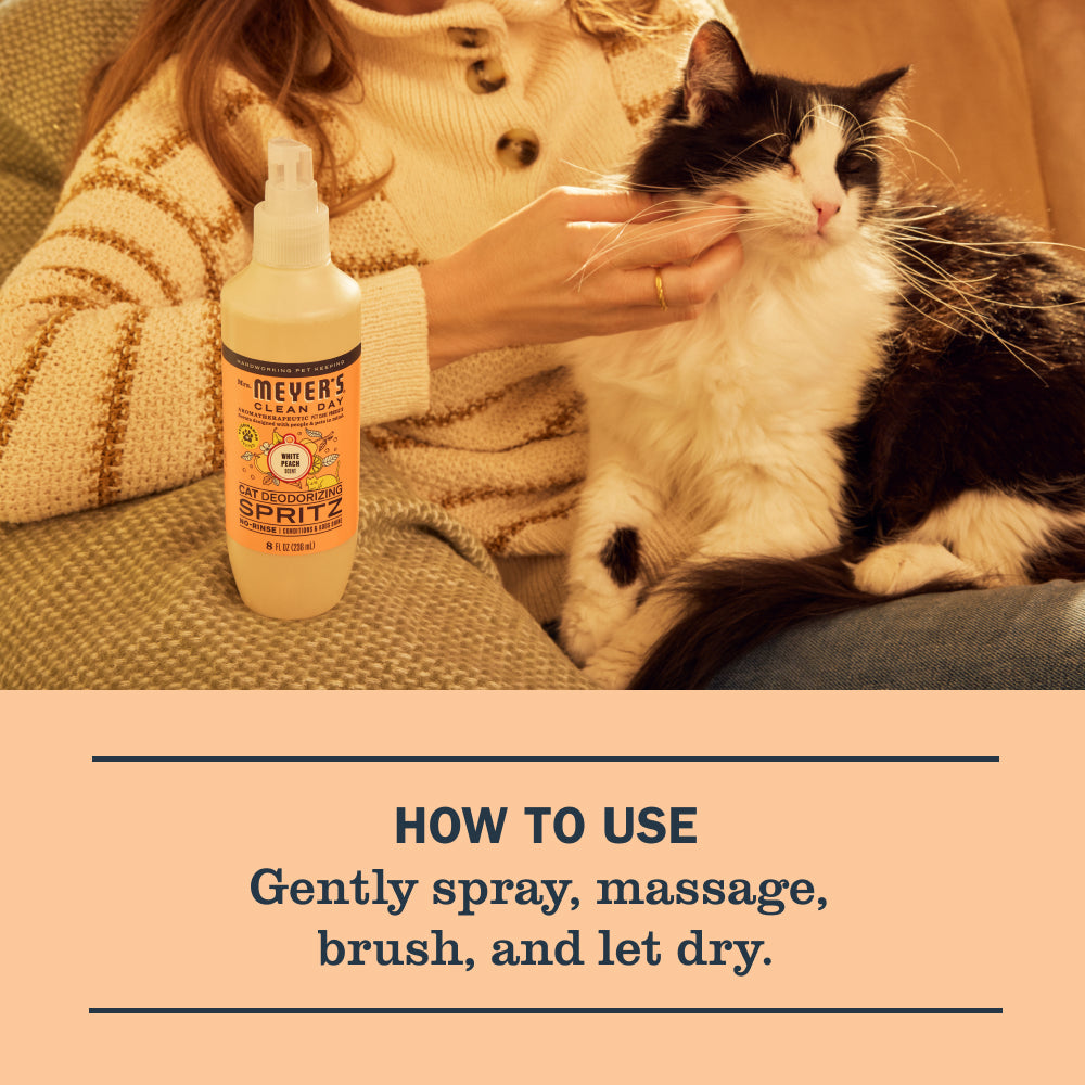 Refreshing White Peach Cat Deodorizing Spritz