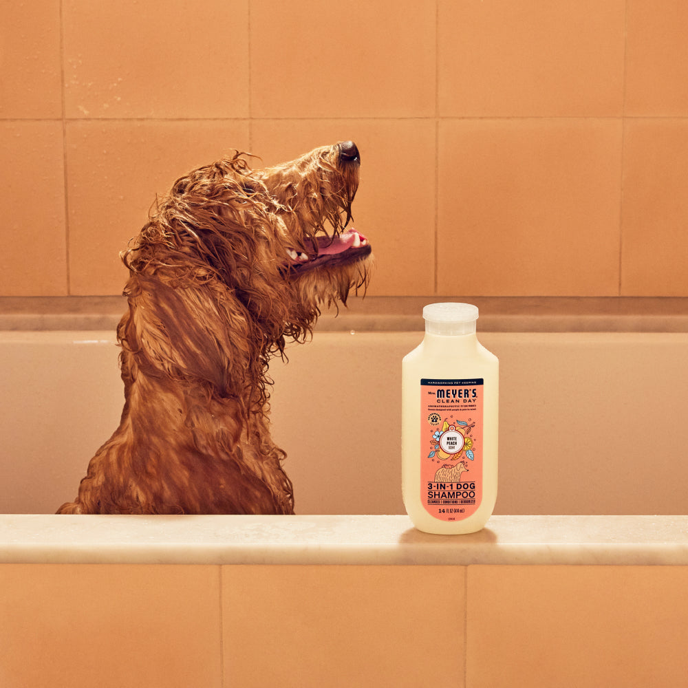 Gentle White Peach 3-in-1 Dog Shampoo