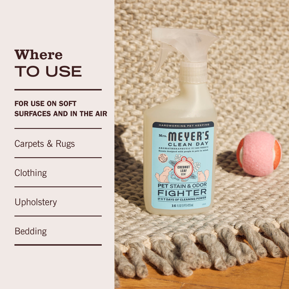 Effective Coconut Leaf Pet Stain & Odor Fighter