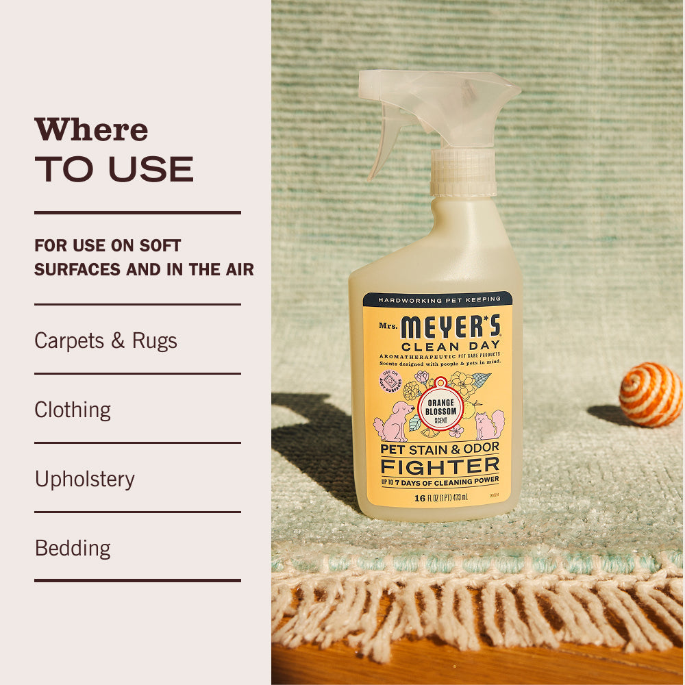 Effective Orange Blossom Pet Stain & Odor Fighter