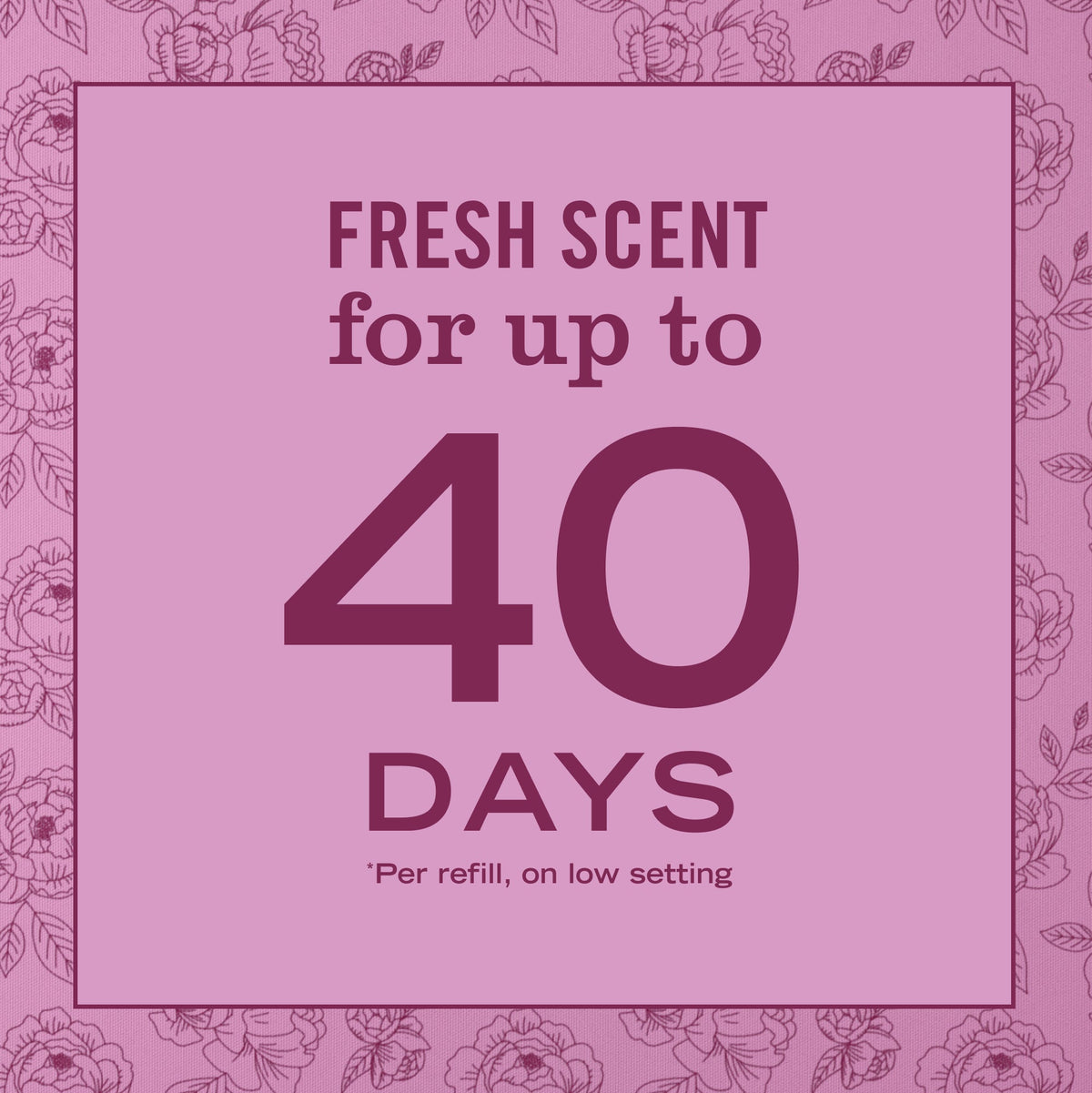 Convenient Peony Plug In Scented Oil Refill, 2-Pack