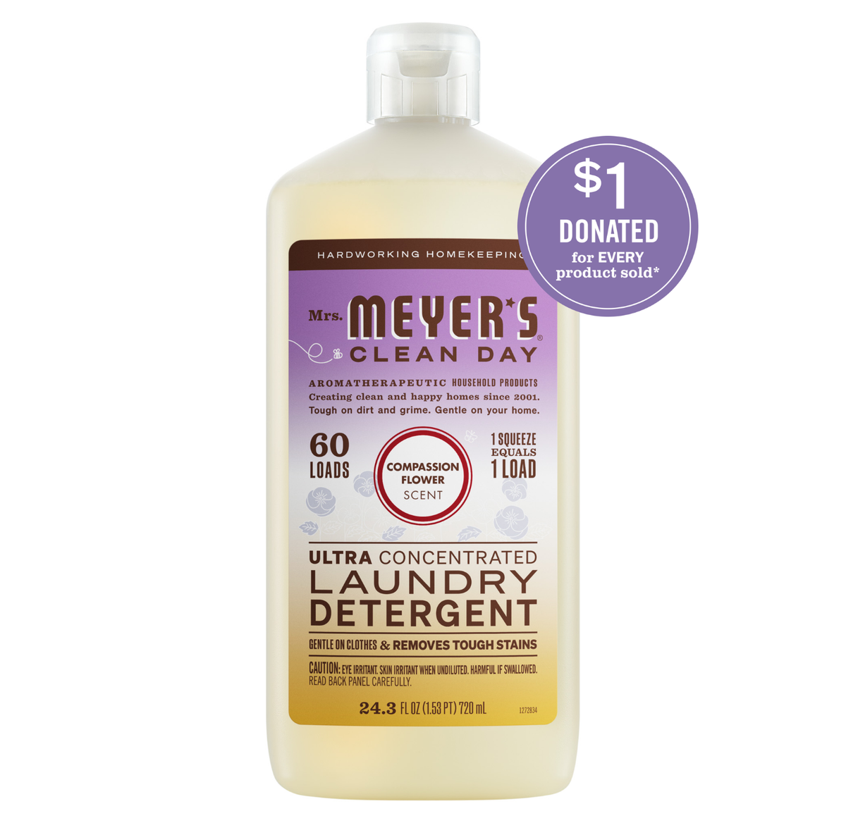 Effective Compassion Flower Ultra Concentrated Laundry Detergent