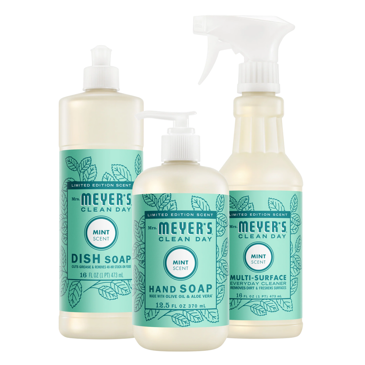 Essential Mint Kitchen Basics Set