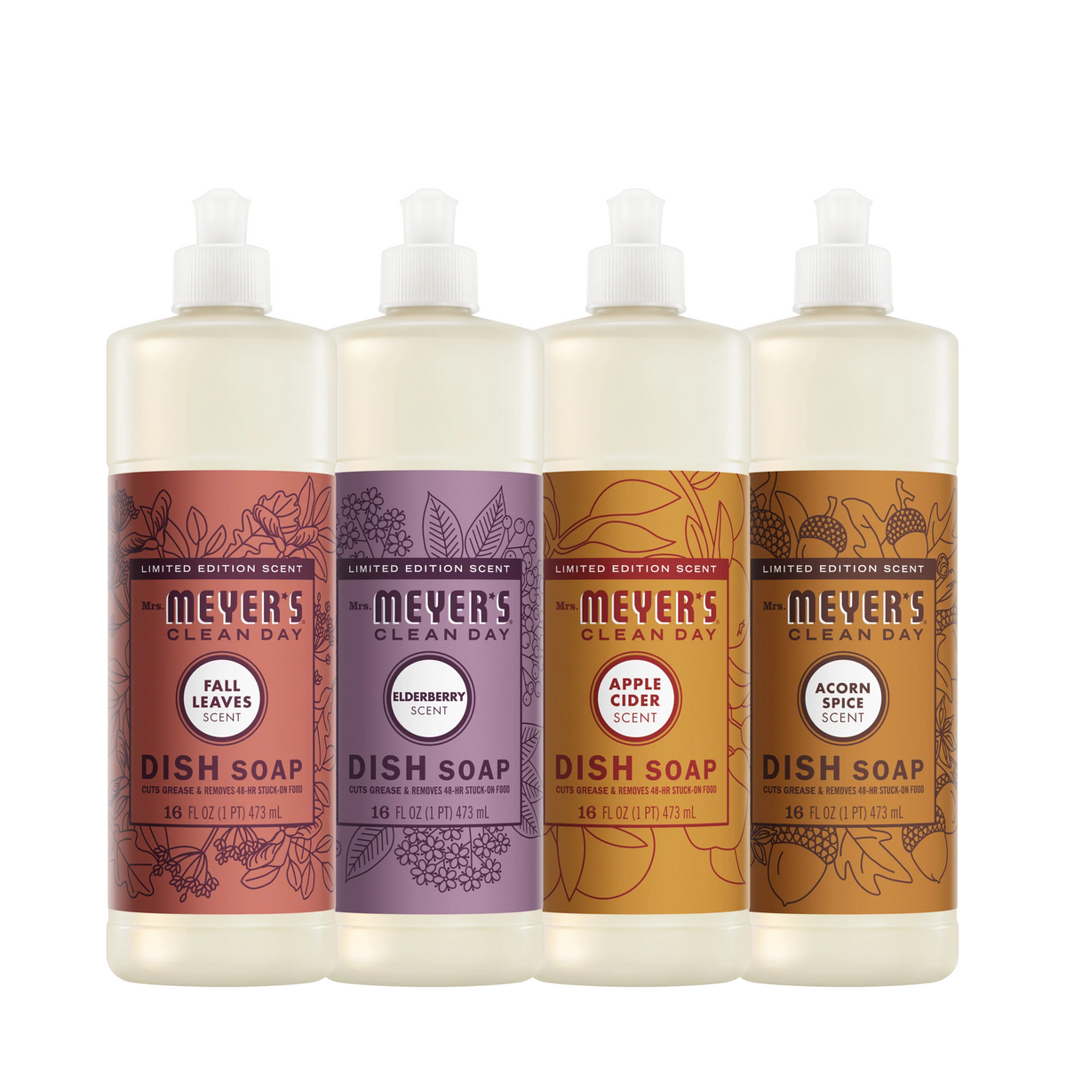 Effective Fall Seasonal Dish Soap Collection