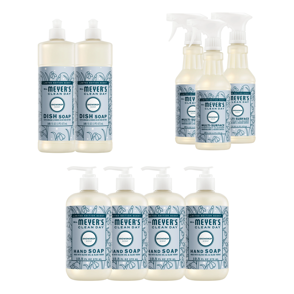 Curated Snowdrop Essentials Plus 9-Count Bundle