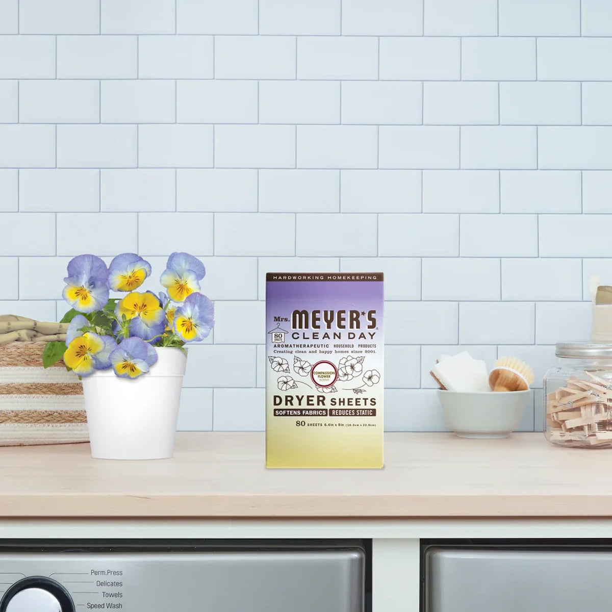 Freshening Compassion Flower Dryer Sheets