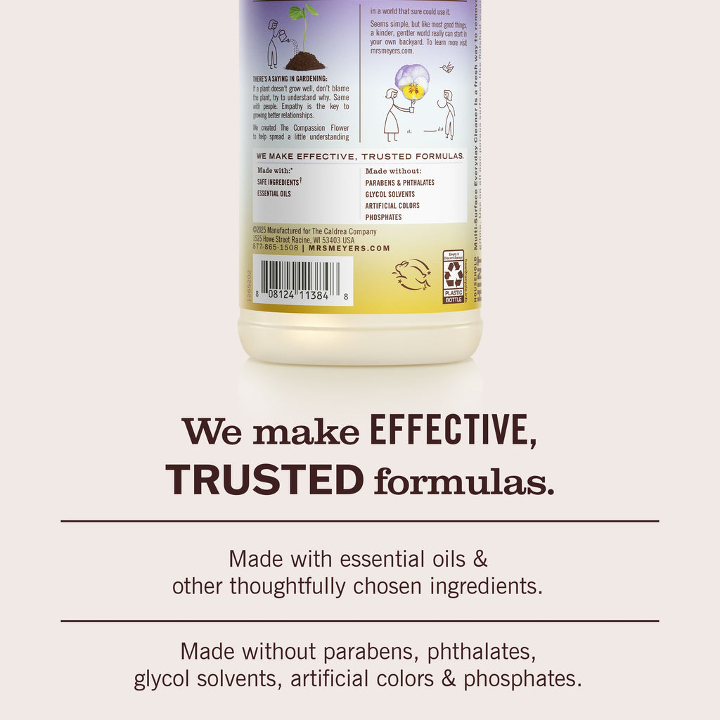 Versatile Compassion Flower Multi-Surface Everyday Cleaner