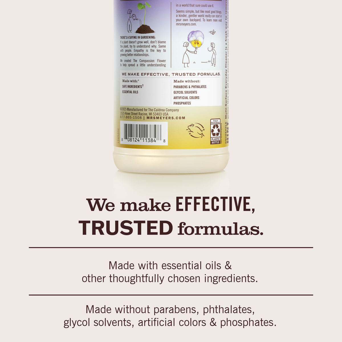 Versatile Compassion Flower Multi-Surface Everyday Cleaner