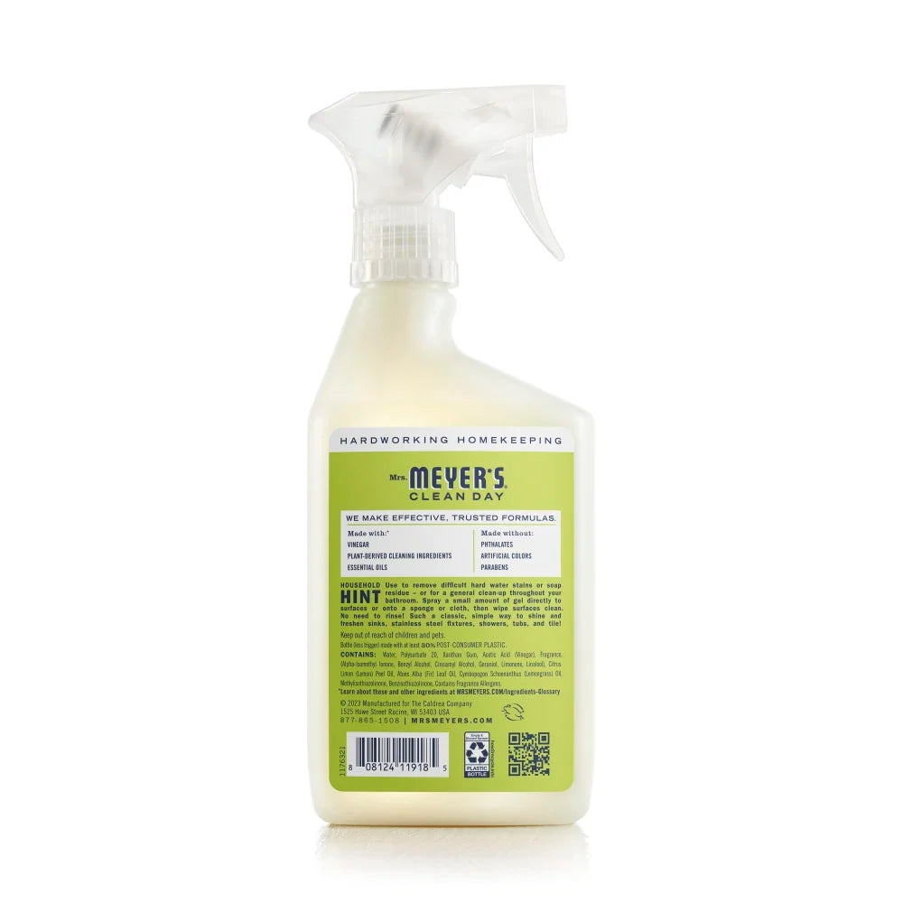 Fresh Lemon Verbena Vinegar Gel Cleaning Spray