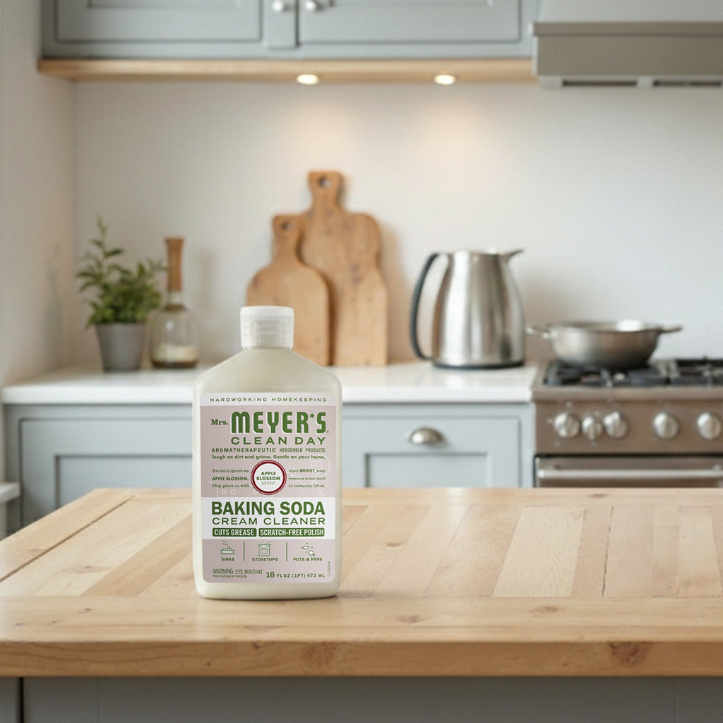 Fresh Apple Blossom Baking Soda Cream Cleaner