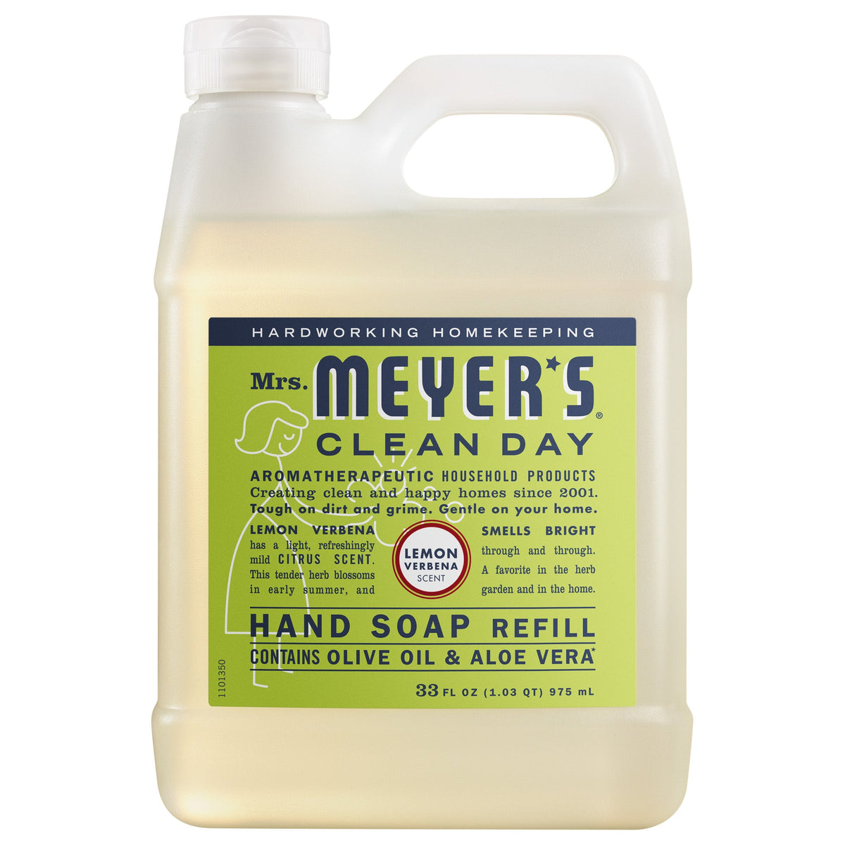 Gentle Lemon Verbena Liquid Hand Soap Refill