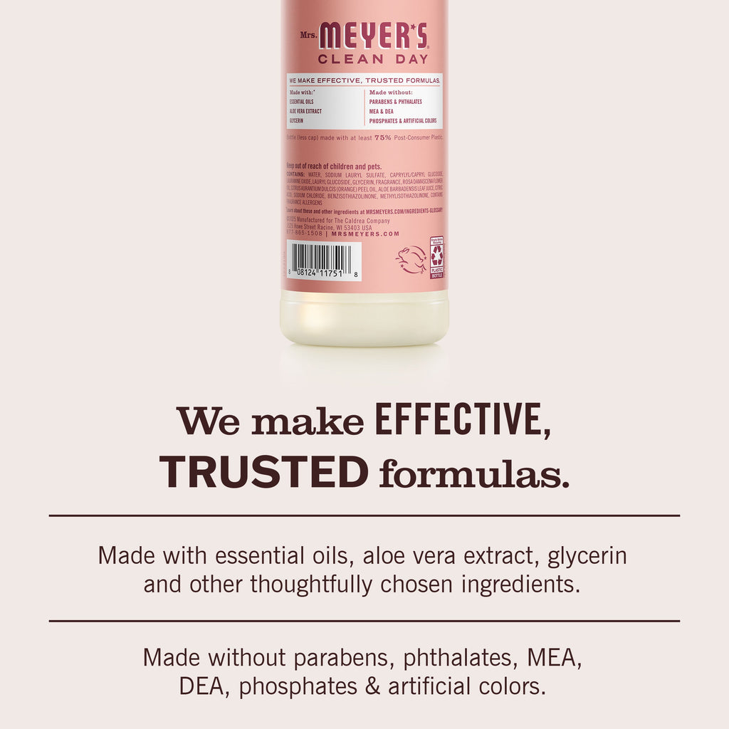 Effective Rose Dish Soap 3-count Bundle