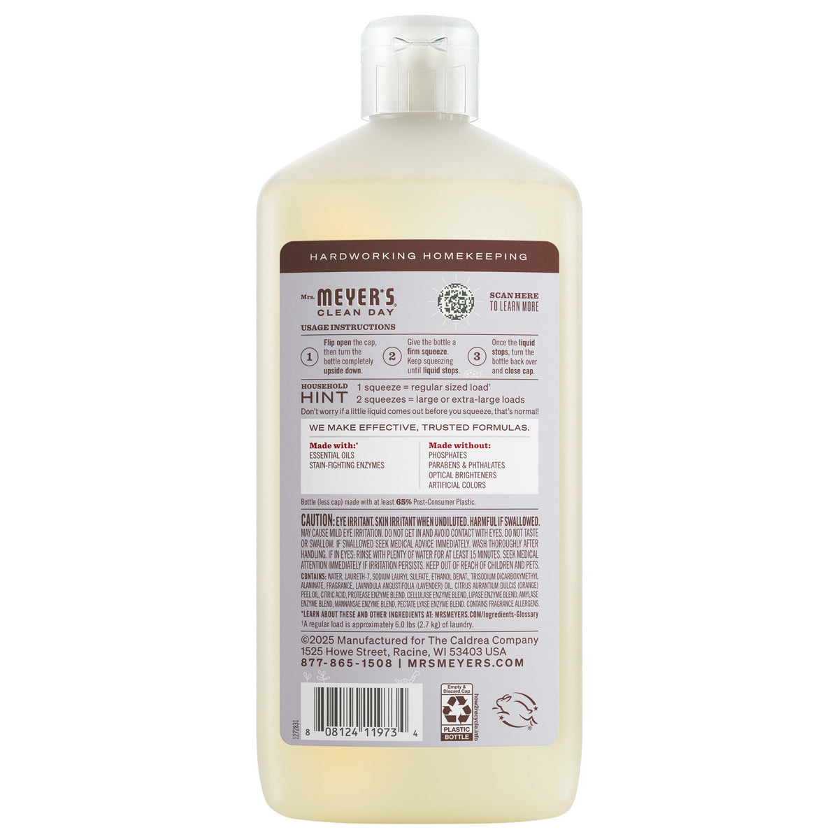 Effective Lavender Ultra Concentrated Laundry Detergent