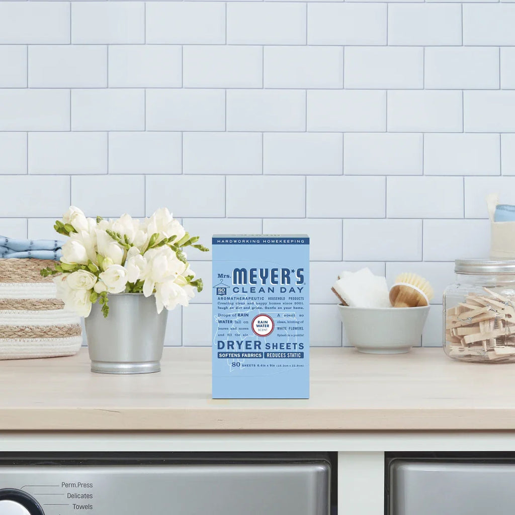 Freshening Rain Water Dryer Sheets