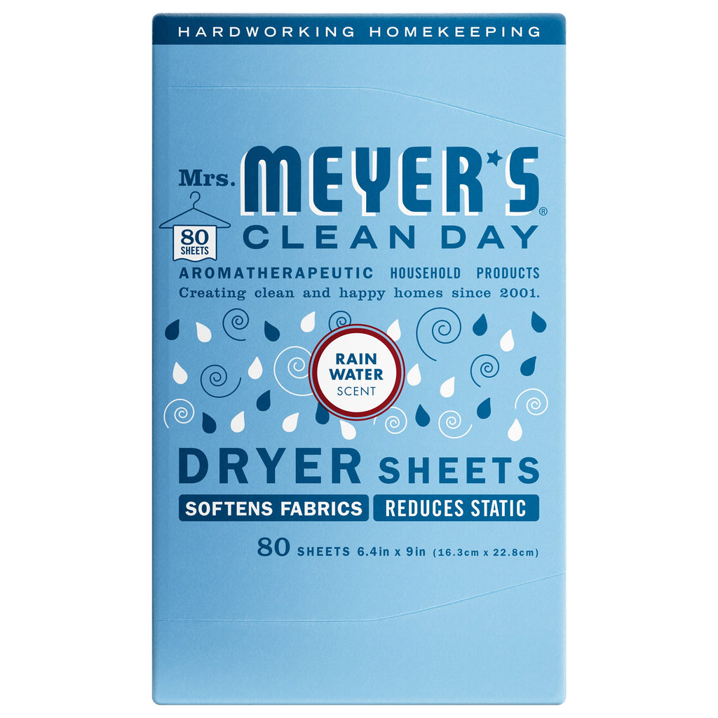 Freshening Rain Water Dryer Sheets