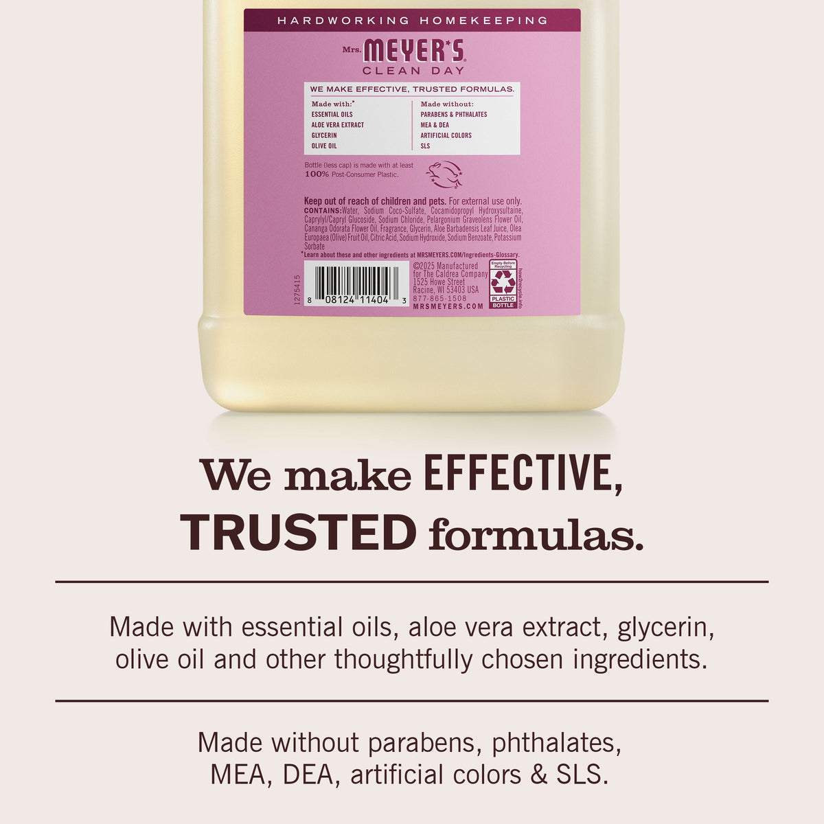 Gentle Peony Liquid Hand Soap Refill