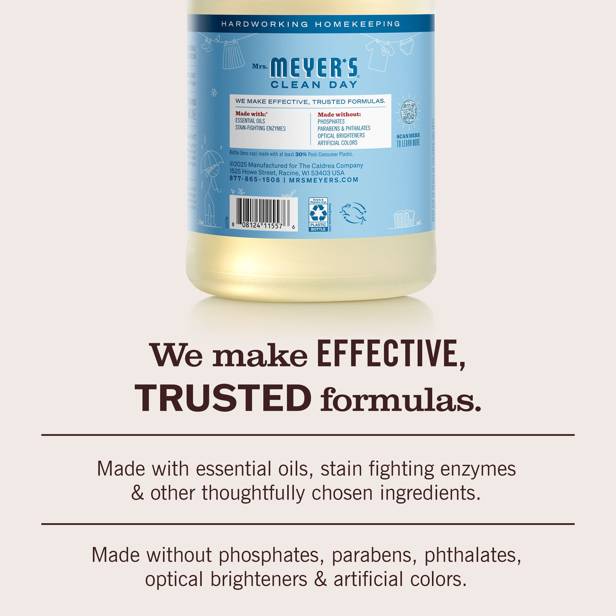 Effective Rain Water Laundry Detergent