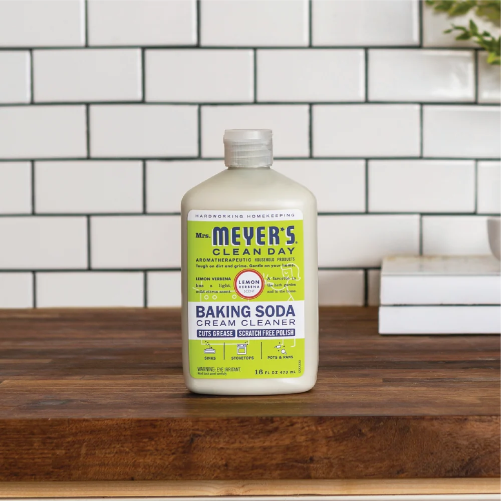 Fresh Lemon Verbena Baking Soda Cream Cleaner - 16 oz