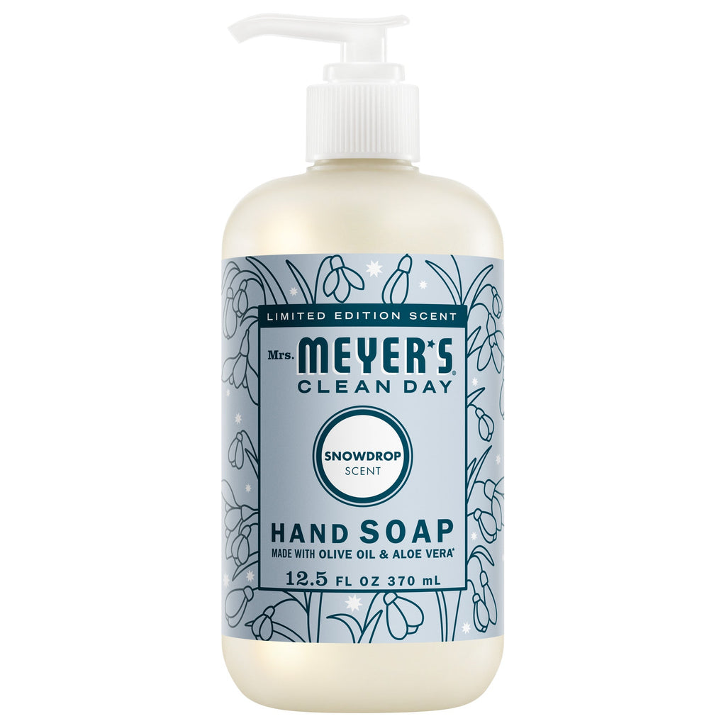 Gentle Snowdrop Liquid Hand Soap & Refill Set