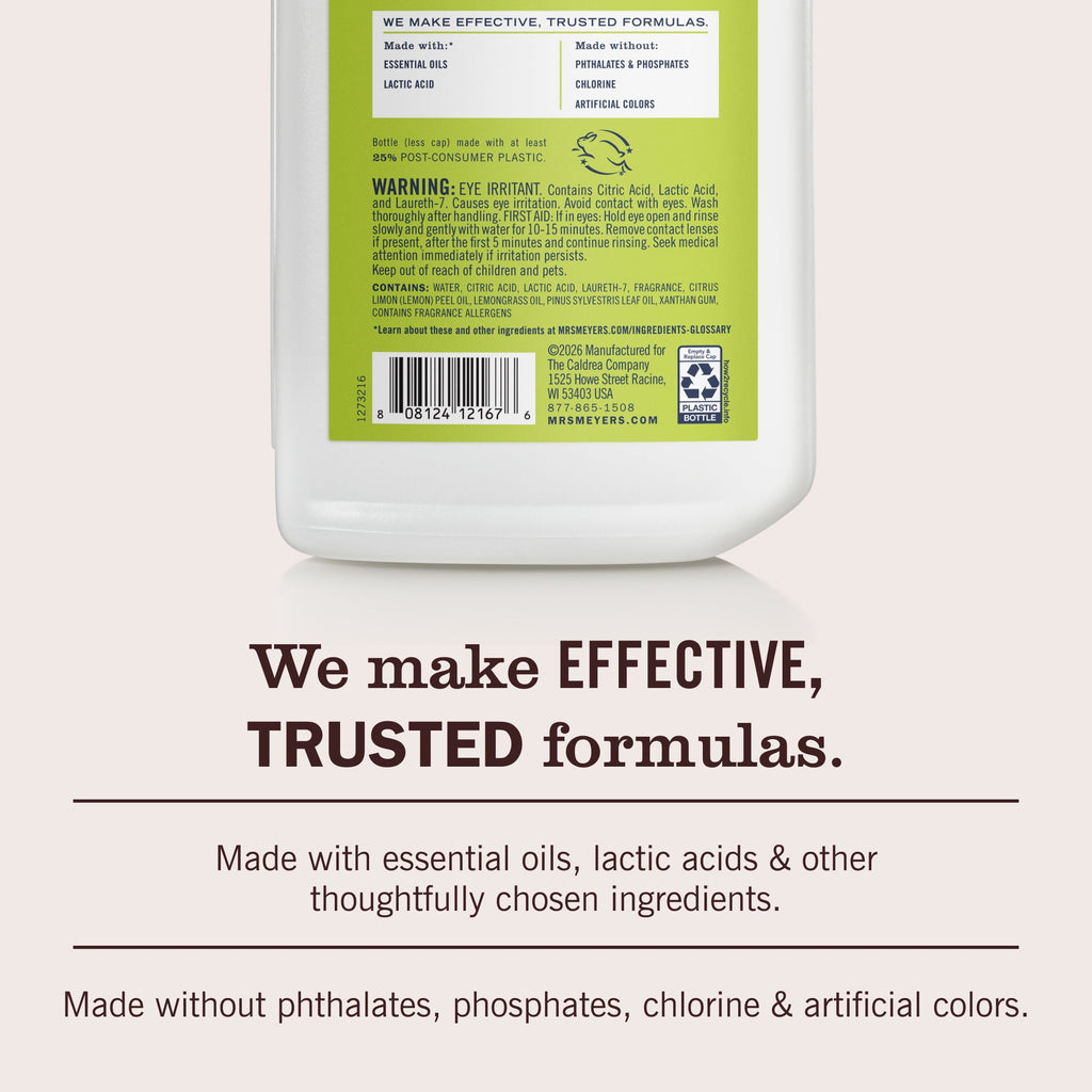 Powerful Lemon Verbena Toilet Bowl Cleaner