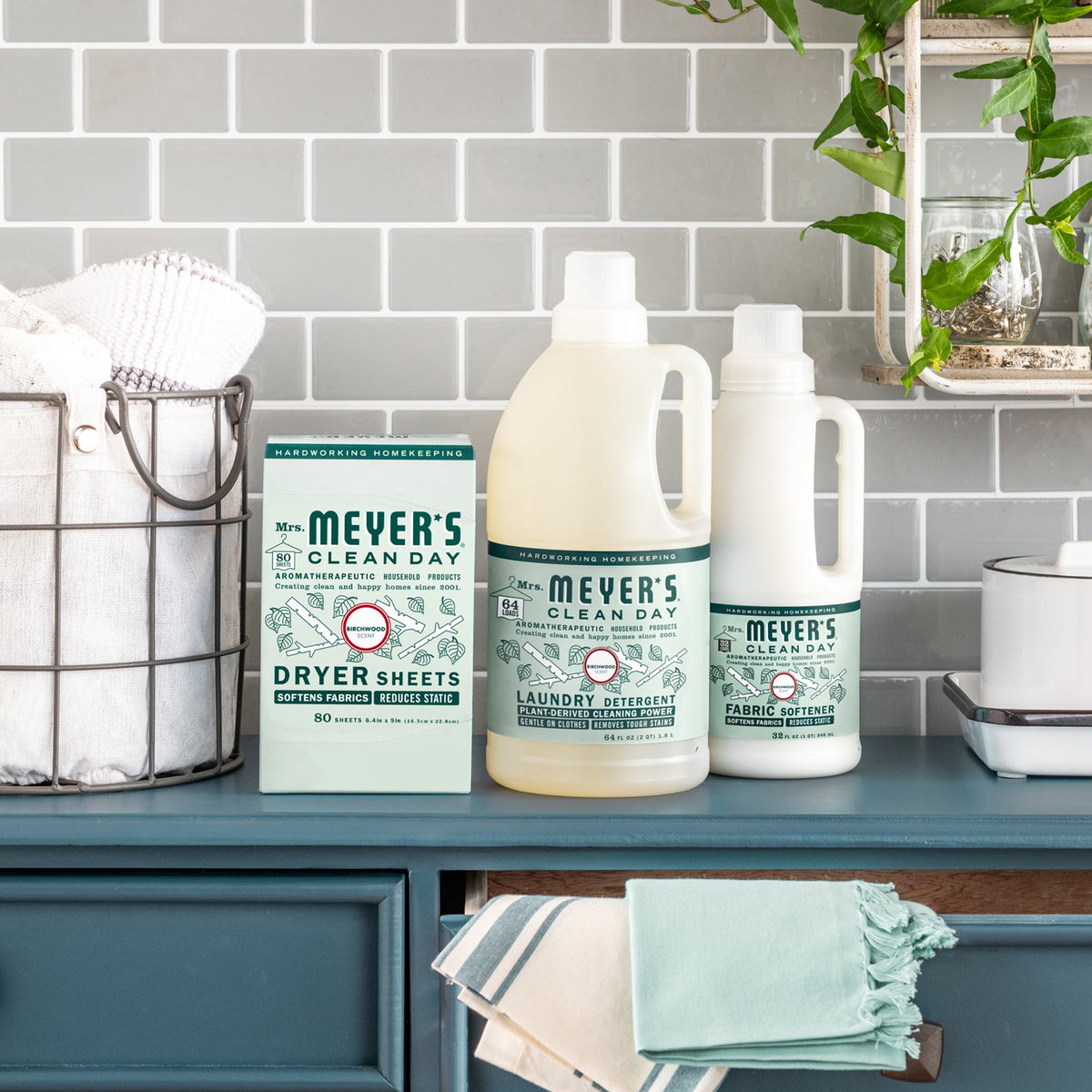 Freshening Birchwood Dryer Sheets